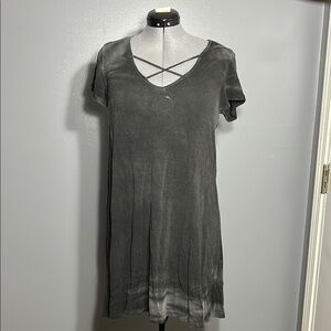 No comment N.Y.L.A. Charcoal Gray dress tunic